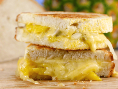 cheese pineapple sandwich 